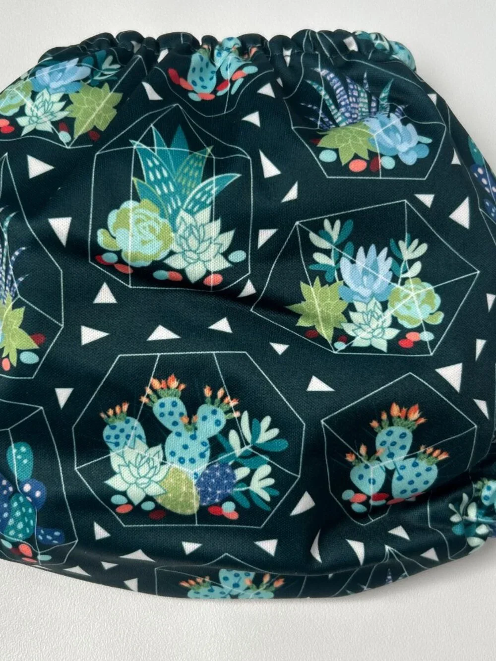 Mama Koala Geo Succulent Pocket Cloth Diaper OS No Insert NEW